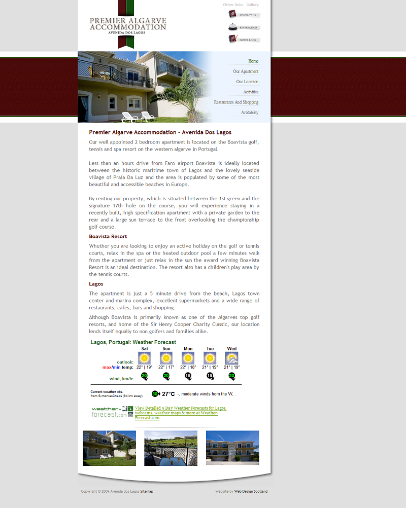 Premier Algarve Accommodation