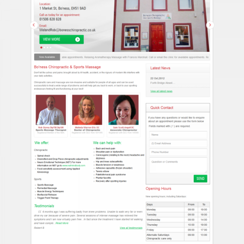 Bo'ness Chiropractic & Sports Massage