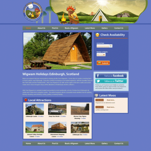 Hilly Cow Wigwams