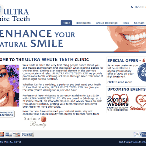 Ultra White Teeth