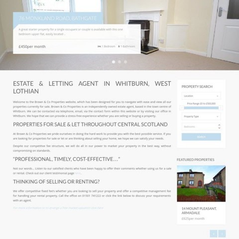 Brown and Co - Redesign